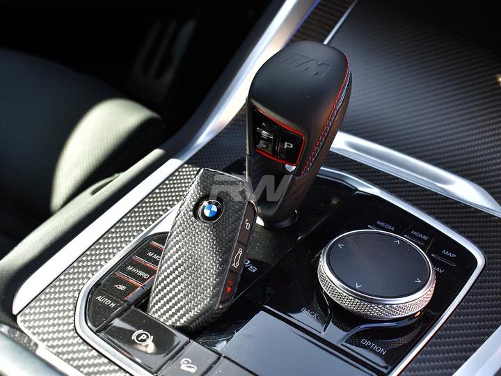 RW Carbon BMW X-Chassis Carbon Fiber Key Case - Image 2