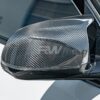 RW Carbon BMW X3M X4M X5M X6M X3 X4 X5 X6 X7 CF Mirror Caps - Image 12