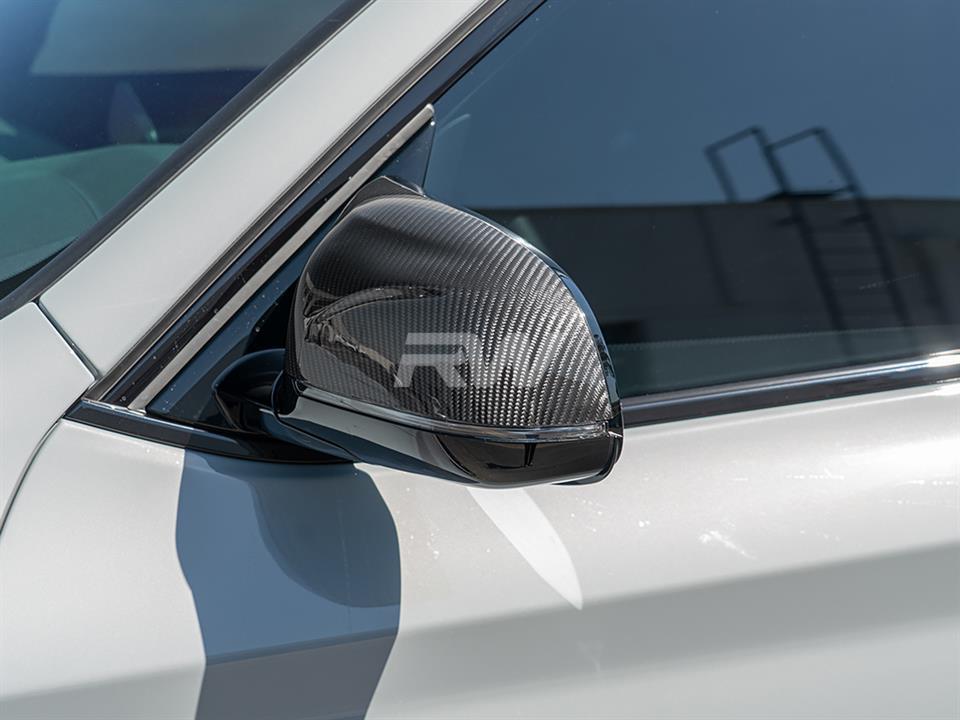 RW Carbon BMW X3M X4M X5M X6M X3 X4 X5 X6 X7 CF Mirror Caps - Image 8
