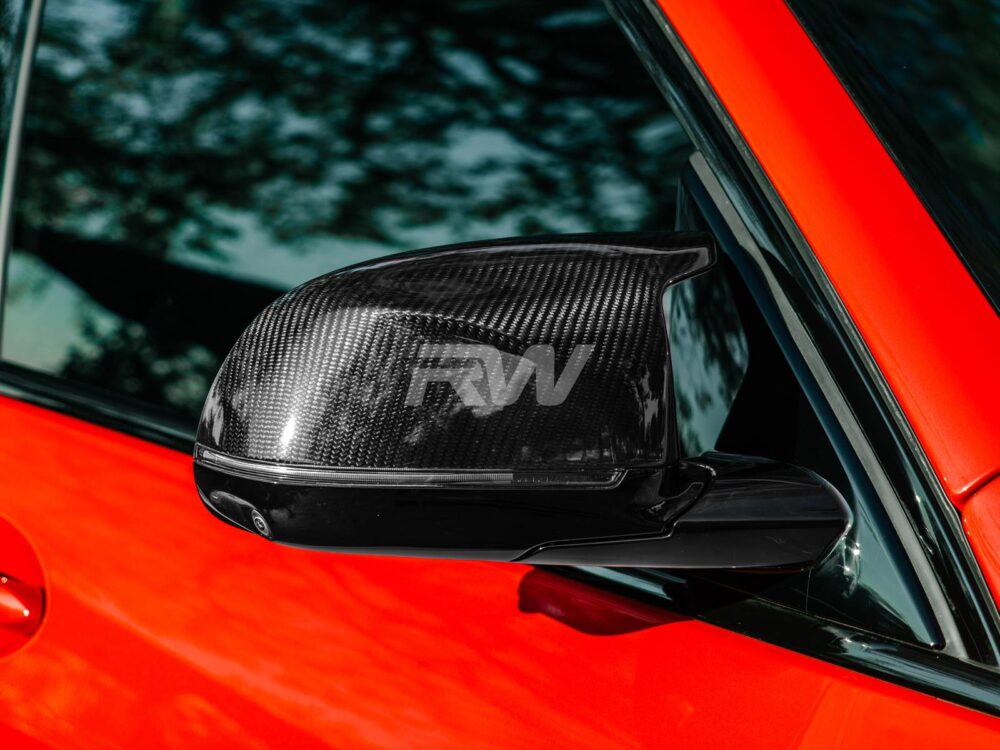 RW Carbon BMW X3M X4M X5M X6M X3 X4 X5 X6 X7 CF Mirror Caps