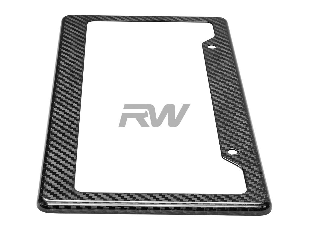 RW Carbon Carbon Fiber License Plate Frame_10