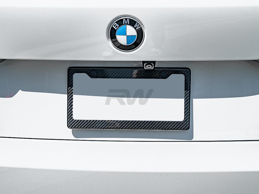 RW Carbon Carbon Fiber License Plate Frame_11