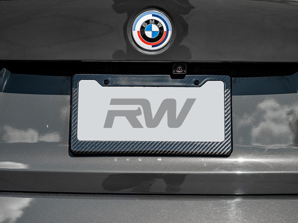 RW Carbon Carbon Fiber License Plate Frame_2