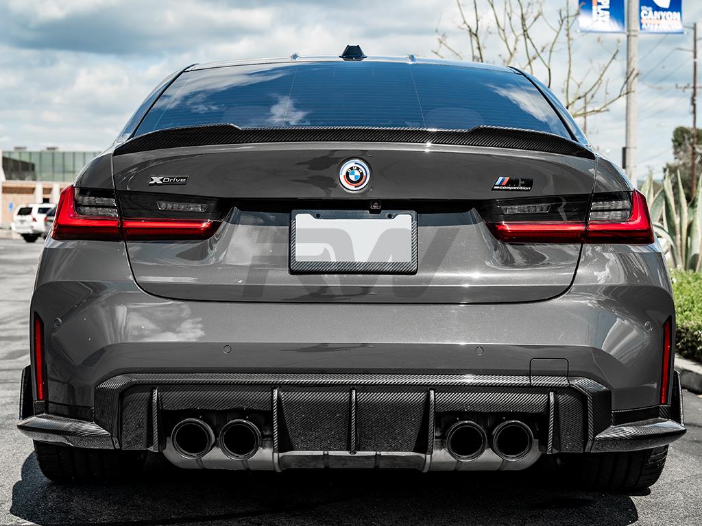 RW Carbon Carbon Fiber License Plate Frame_3