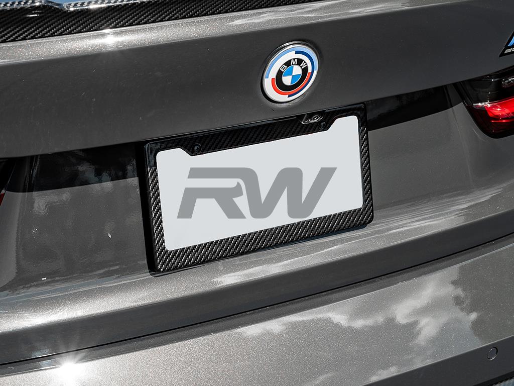 RW Carbon Carbon Fiber License Plate Frame_4