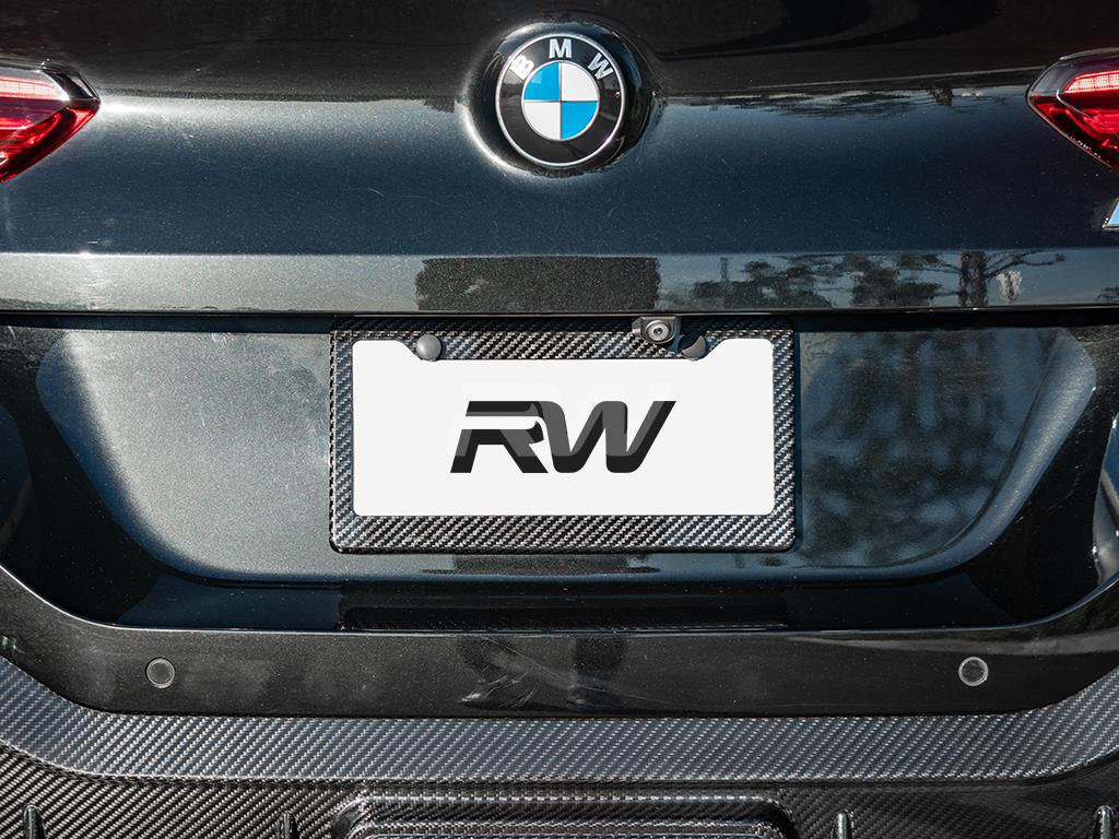 RW Carbon Carbon Fiber License Plate Frame_6