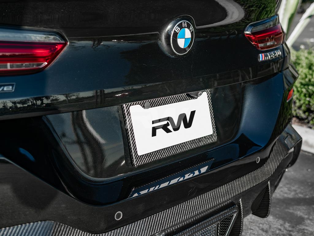 RW Carbon Carbon Fiber License Plate Frame_7