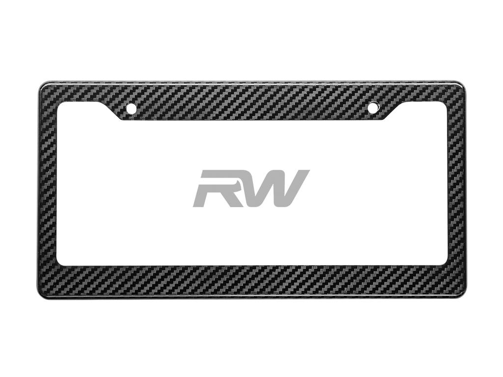 RW Carbon Carbon Fiber License Plate Frame_9