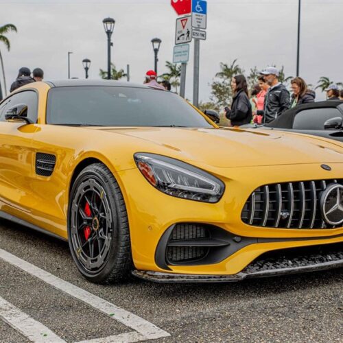 RW Carbon Mercedes C190 GT GTC GTS RWS Forged Carbon Front Lip