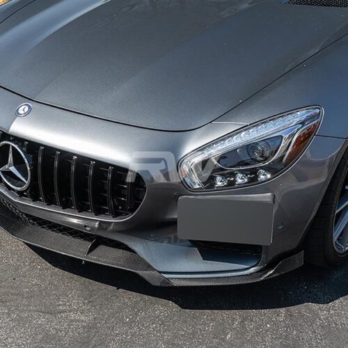 RW Carbon Mercedes C190 GT GTS Carbon Fiber Front Lip