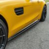 RW Carbon Mercedes C190 GTC GTS GTR RWS CF Side Skirt Extensions (3)