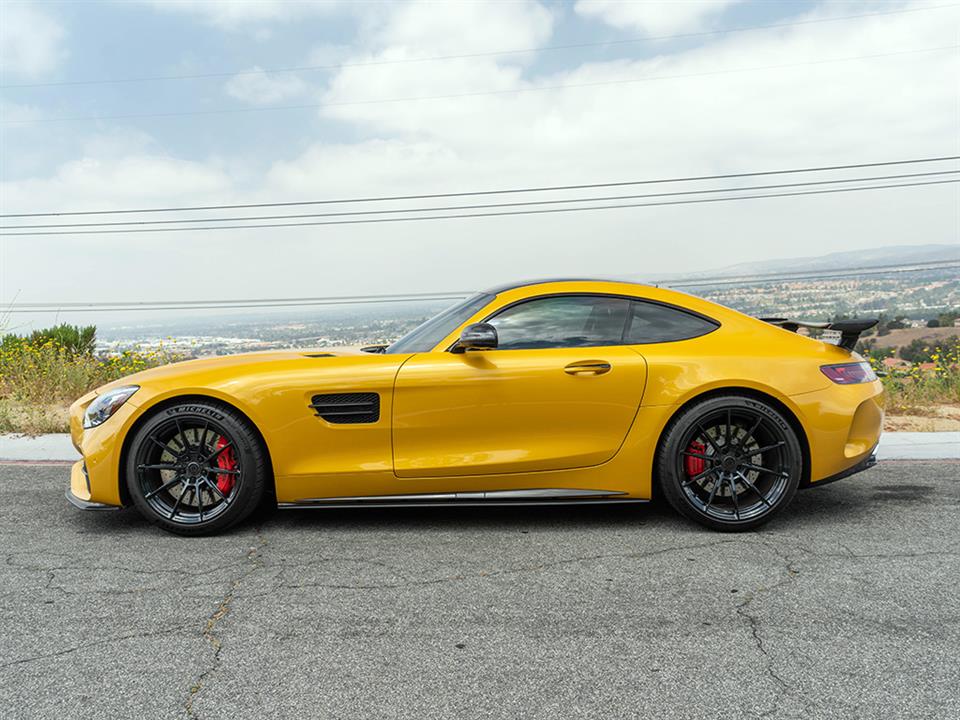 RW Carbon Mercedes C190 GTC GTS GTR RWS CF Side Skirt Extensions (4)