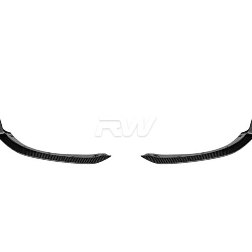 RW Carbon Mercedes C236 CLE53 Carbon Fiber Front Splitters