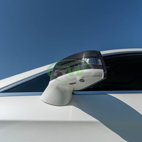 Alternative view of RW Carbon Mercedes Carbon Fiber Replacement Mirror Covers