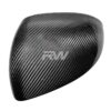 RW Carbon Mercedes GLC CLE W214 Carbon Fiber Mirror Caps - Image 4