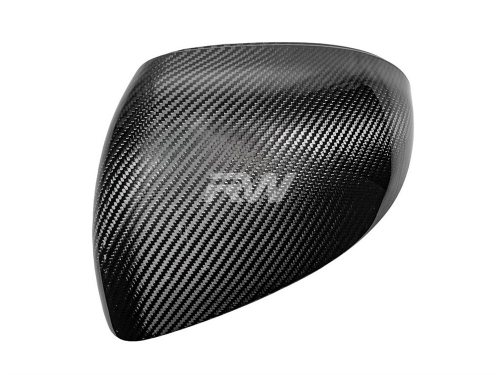RW Carbon Mercedes GLC CLE W214 Carbon Fiber Mirror Caps - Image 4