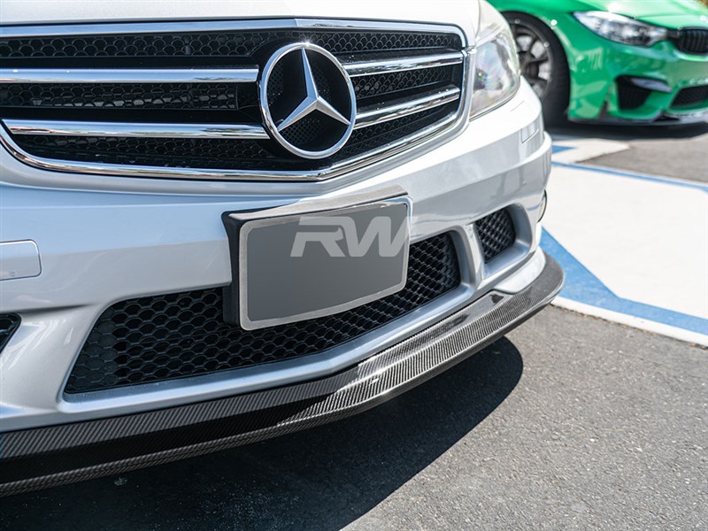 RW-Carbon-Mercedes-W204-C63-AMG-Arkym-Style-CF-Front-Lip-2