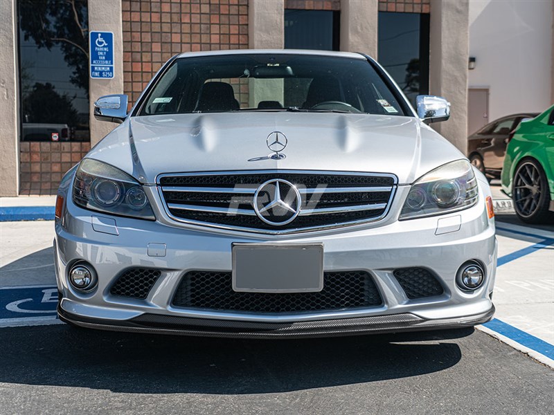 RW-Carbon-Mercedes-W204-C63-AMG-Arkym-Style-CF-Front-Lip-3