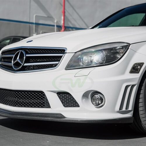 RW Carbon Mercedes W204 C63 AMG Arkym Style CF Front Lip