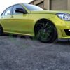 RW Carbon Mercedes W204 C63 Carbon Fiber Side Skirt Extensions (6)