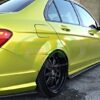 RW Carbon Mercedes W204 C63 Carbon Fiber Side Skirt Extensions (7)
