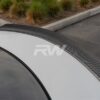 RW Carbon Mercedes W204 Coupe DTM Carbon Fiber Trunk Spoiler - Image 4