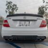 RW Carbon Mercedes W204 Coupe DTM Carbon Fiber Trunk Spoiler - Image 5