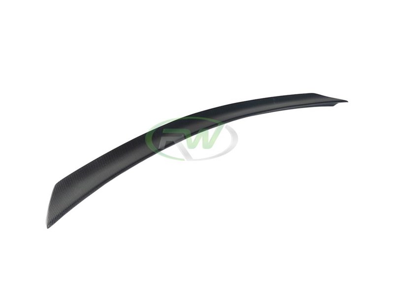 RW Carbon Mercedes W204 DTM Carbon Fiber Trunk Spoiler - Image 5