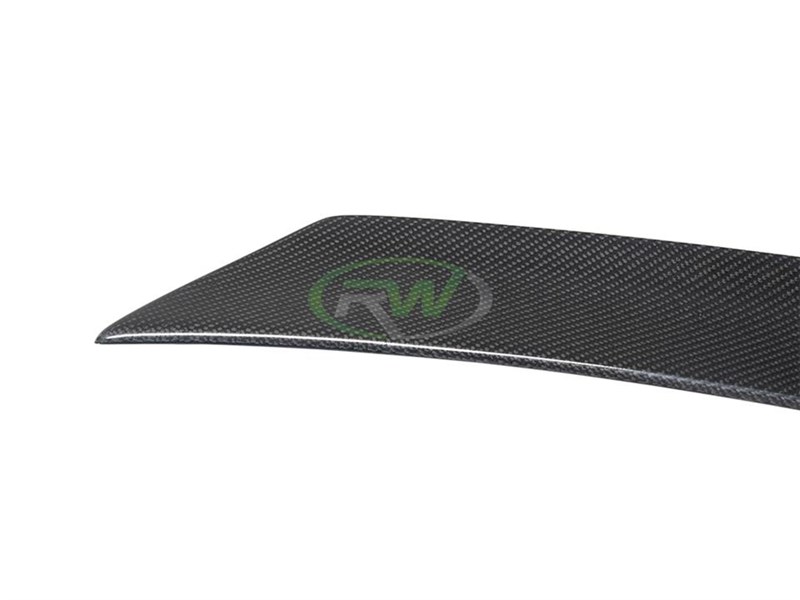 RW Carbon Mercedes W204 DTM Carbon Fiber Trunk Spoiler - Image 6
