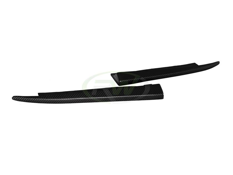 RW Carbon Mercedes W204 FL CF Rear Bumper Splitters (3)