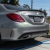 RW Carbon Mercedes W205 AMG Style Carbon Fiber Trunk Spoiler - Image 3