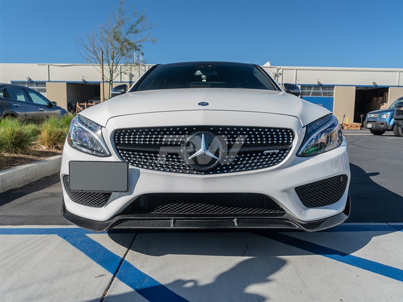 RW-Carbon-Mercedes-W205-BRS-Style-Carbon-Fiber-Front-Lip-4