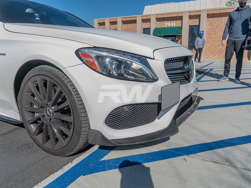 RW-Carbon-Mercedes-W205-BRS-Style-Carbon-Fiber-Front-Lip-5