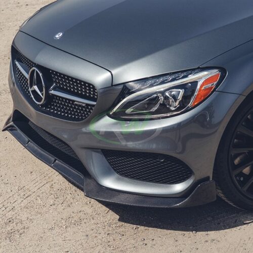 RW Carbon Mercedes W205 BRS Style Carbon Fiber Front Lip