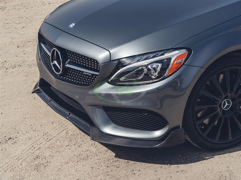 RW-Carbon-Mercedes-W205-BRS-Style-Carbon-Fiber-Front-Lip