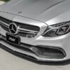 RW Carbon Mercedes W205 C63 AMG Carbon Fiber Front Trim (1)
