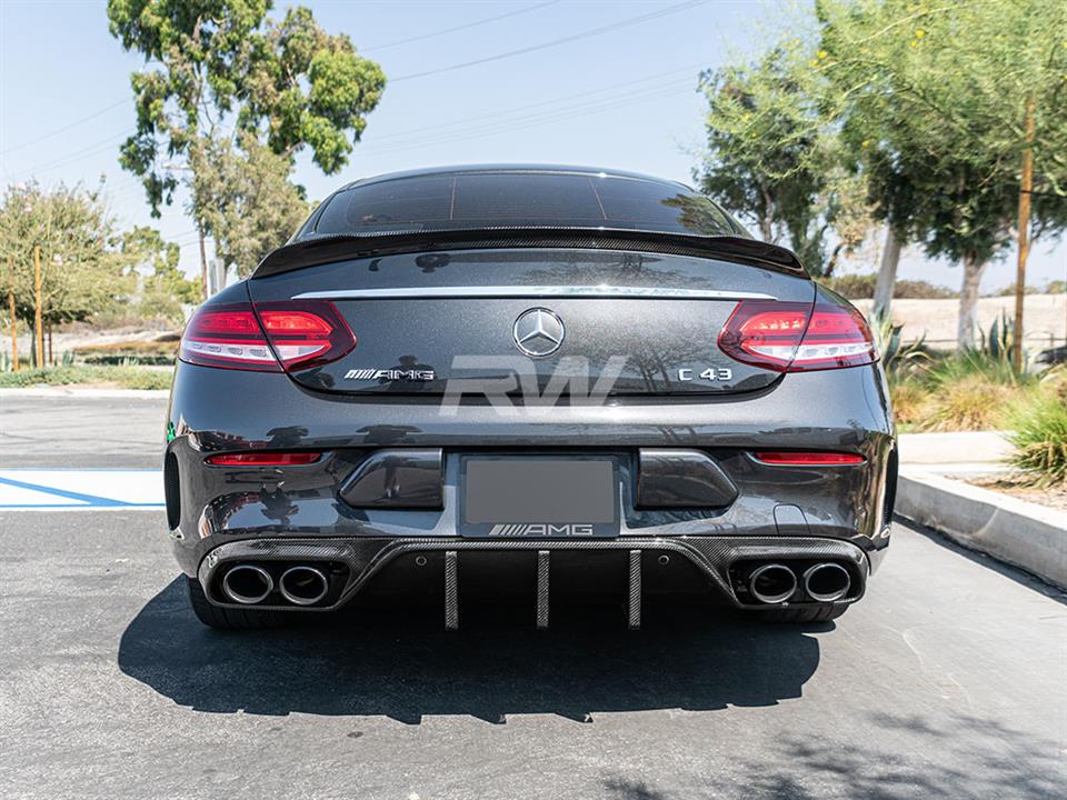 RW Carbon Mercedes W205 C63C63S Coupe 19+ DTM CF Diffuser (13)