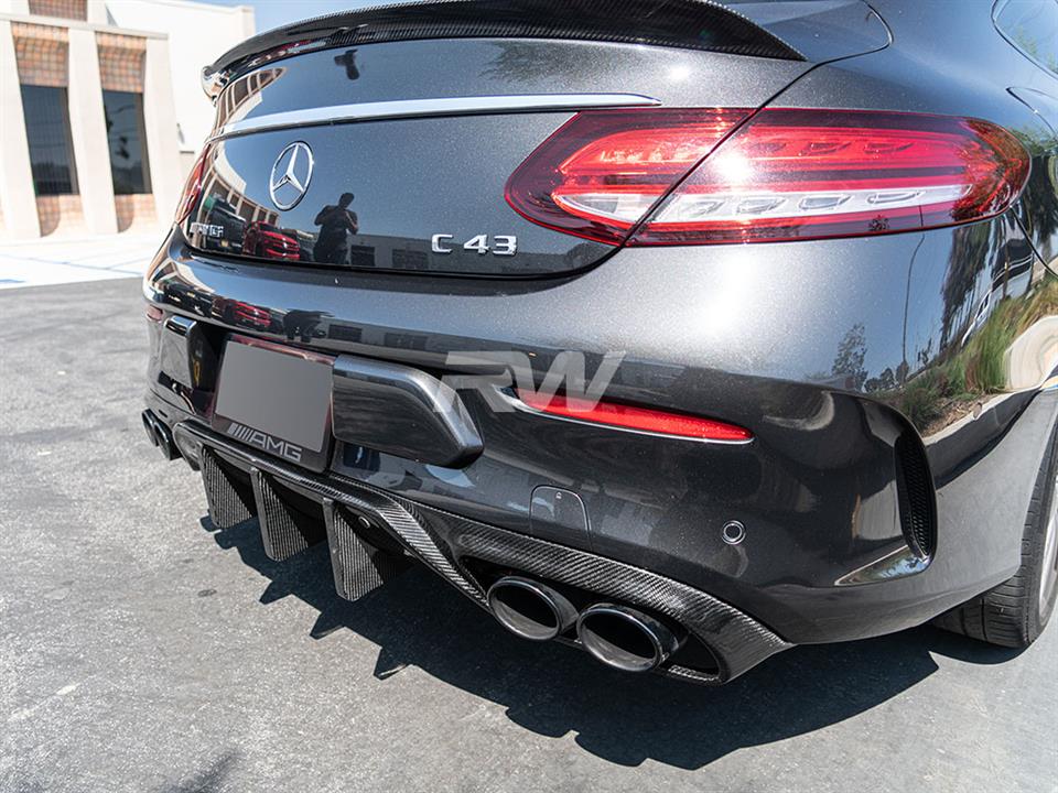RW Carbon Mercedes W205 C63C63S Coupe 19+ DTM CF Diffuser (17)