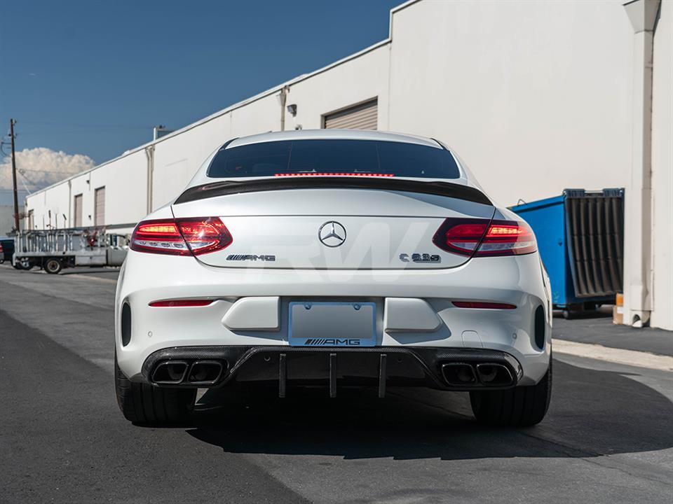 RW Carbon Mercedes W205 C63C63S Coupe 19+ DTM CF Diffuser (7)