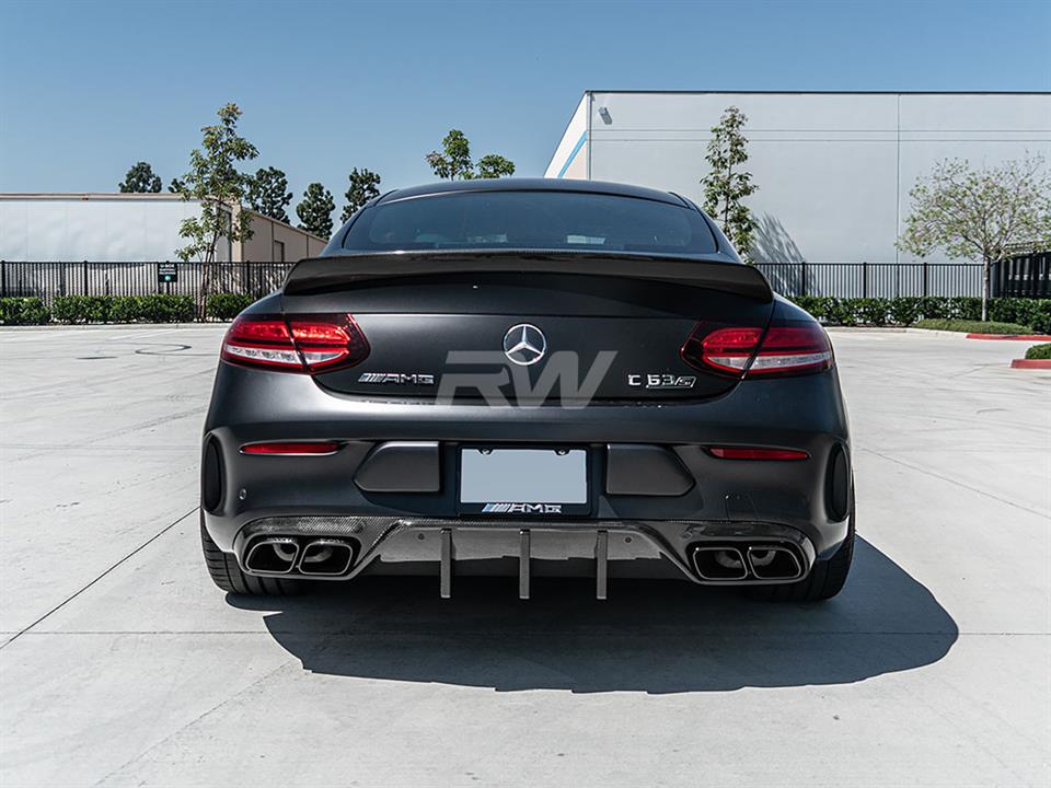 RW Carbon Mercedes W205 C63C63S Coupe 19+ DTM CF Diffuser (9)