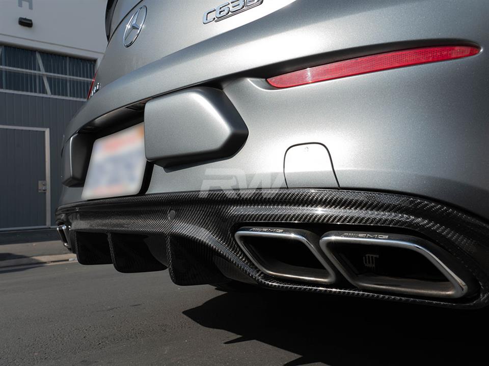 RW Carbon Mercedes W205 C63C63S Coupe CF Diffuser (16)