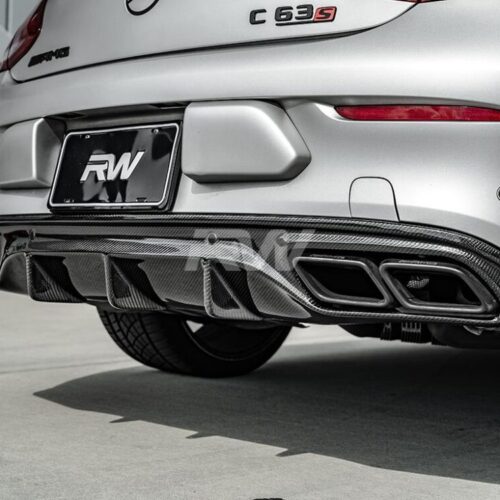 RW Carbon Mercedes W205 C63/C63S Coupe CF Diffuser