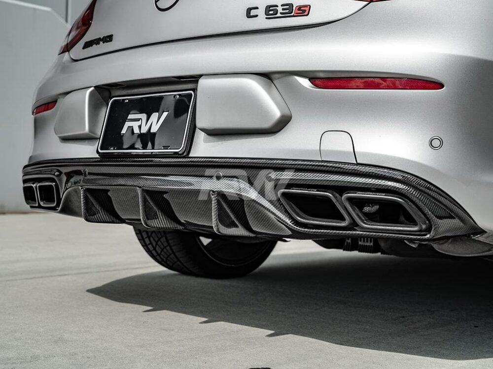 RW Carbon Mercedes W205 C63C63S Coupe CF Diffuser (21)