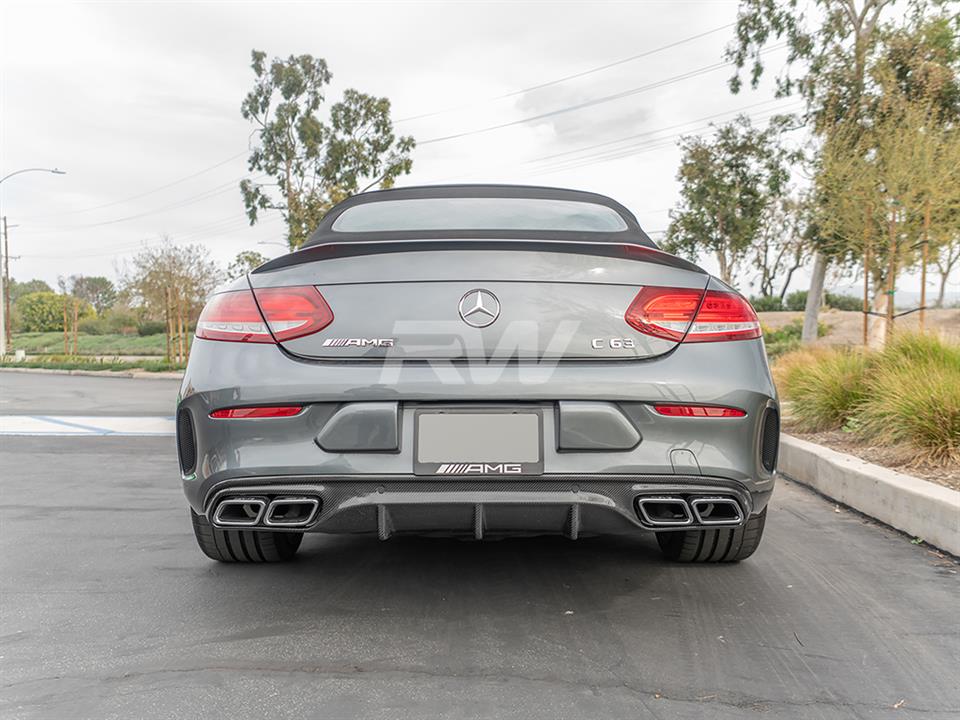 RW Carbon Mercedes W205 C63C63S Coupe CF Diffuser (7)