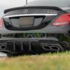 RW Carbon Mercedes W205 C63_C63S AMG DTM CF Diffuser - Image 10