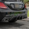 RW Carbon Mercedes W205 C63_C63S AMG DTM CF Diffuser - Image 9