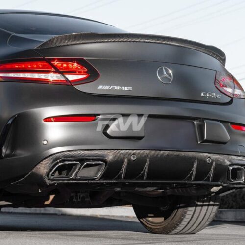 RW Carbon Mercedes W205 C63/C63S Coupe 19+ CF Diffuser