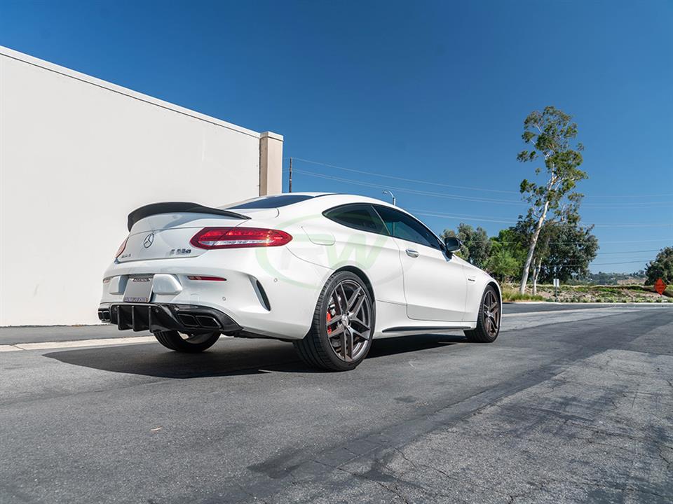 RW Carbon Mercedes W205 C63_C63S Coupe DTM CF Rear Diffuser - Image 15