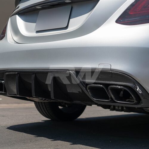 RW Carbon Mercedes W205 C63/C63S Sedan 19+ DTM CF Diffuser