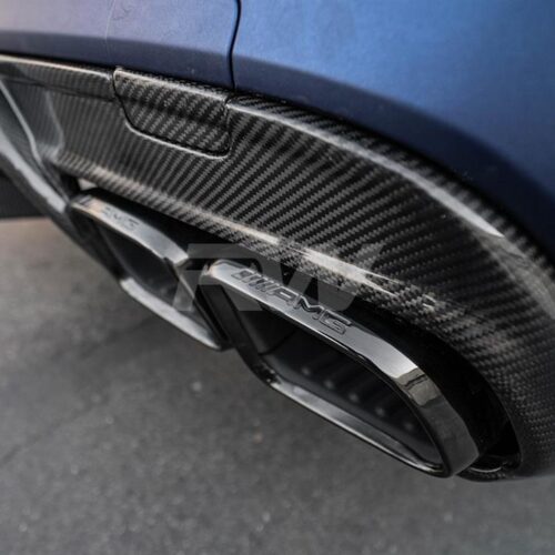 Alternative view of RW Carbon Mercedes W205 C63/C63S Sedan 19+ DTM CF Diffuser